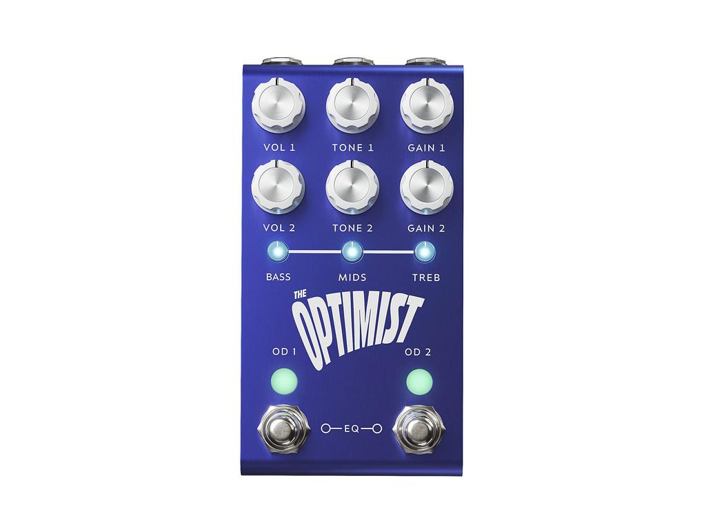 Jackson Audio The Optimist MIDI-управляемая двойная педаль овердрайва и эквалайзера - -