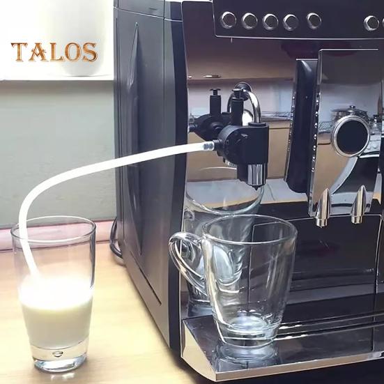 1 комплект, шланг для молочной пены, устойчивый к высоким и низким температурам, для молочной пены, удобный, практичный, полностью автоматический, сменный шланг для кофемашины