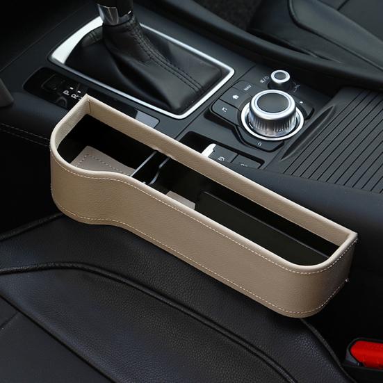 Car Seat Gap Storage Organizer with Cup Holder Large Capacity Simple Installation Auto Seat