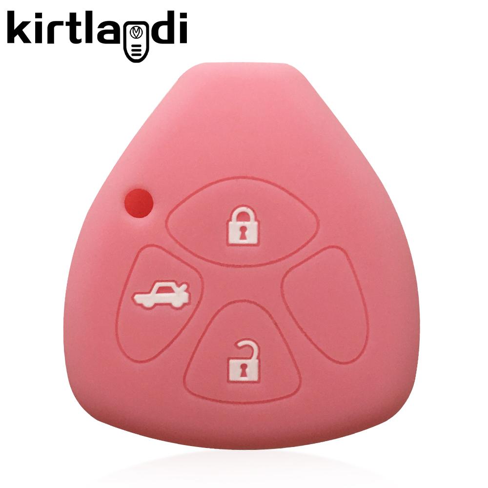 Автоаксессуары Чехол для ключа Колпачок для Toyota Rav4 Auris Corolla IQ Porte Yaris/Vitz Verso Hilux Icon Camry 40 2/3/4 кнопки Крышка для ключа