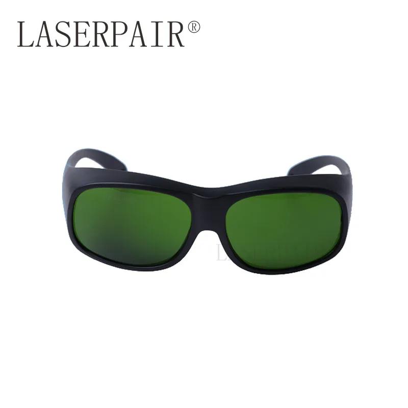 Dark Green Protective Eye Glasses 200-1800nm Protection Safety Goggles for IPL Machine with CE