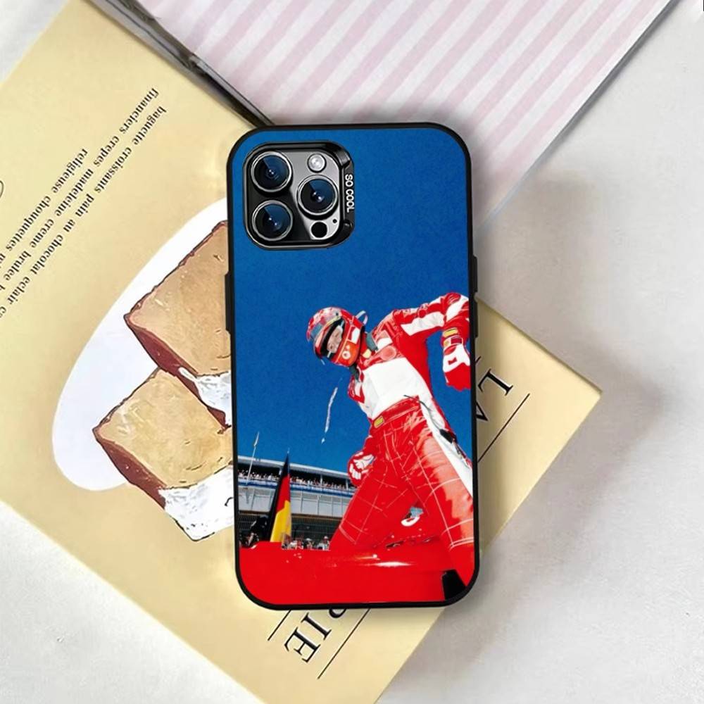 Чехол для телефона с изображением гонщика М-Майкла для iPhone 17,16,15,14,13,12,11 Plus,Pro Max,XS,Красочный серебристый чехол для телефона Funda Cover