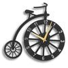 Gold Needle Numerals Cycle Shape Metal Analog Wall Clock for Home & Office | Big Size Stylish Latest Home Decor