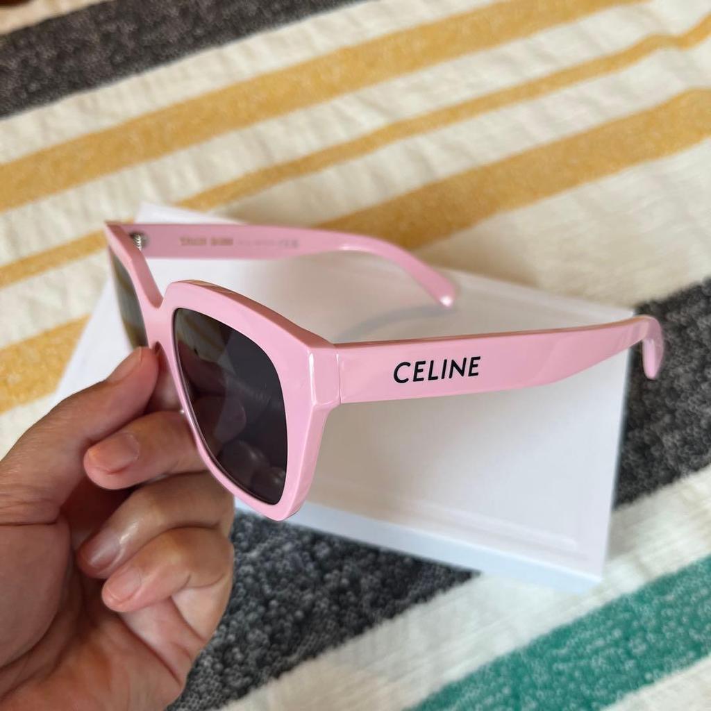 Б/у Солнцезащитные очки CELINE Monochromes 03 из ацетата