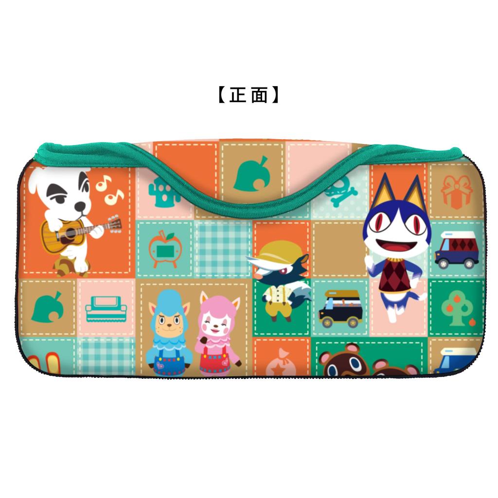 Licensed QUICK POUCH COLLECTION for Nintendo Switch [Nintendo Product] (Animal Crossing) Type-A