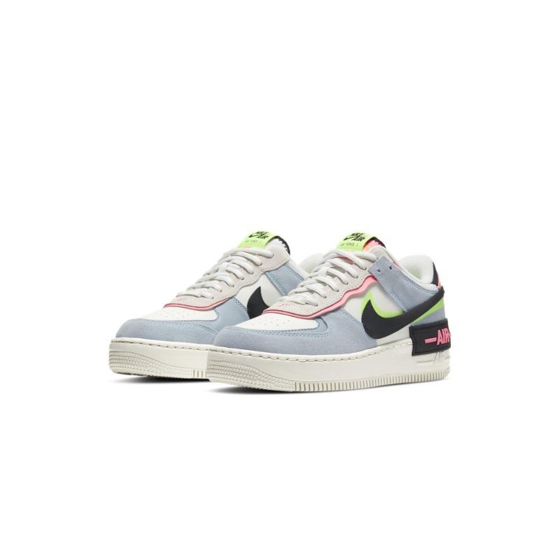 Nike Женские плоские беговые кроссовки Air Force One Весенняя новая коллекция NIKE AIR FORCE 1 SHADOW CU8591