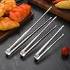 Steel Barbecue Tongs Meat Salad Steak Food Kitchen Tongs Tongs Cooking Utensils Tweez A5B7