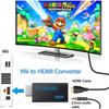 Конвертер WII в HDMI Full HD 1080P WII в HDMI Wii 2 HDTV Конвертер Адаптер WII в HDMI 35 мм Аудио для ПК HDTV Монитор Дисплей