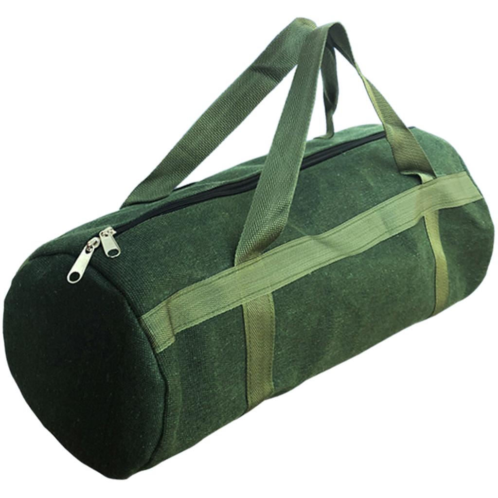 Прочная холщовая сумка для инструментов электрика, вместительный кейс для эффективного хранения и организации инструмента