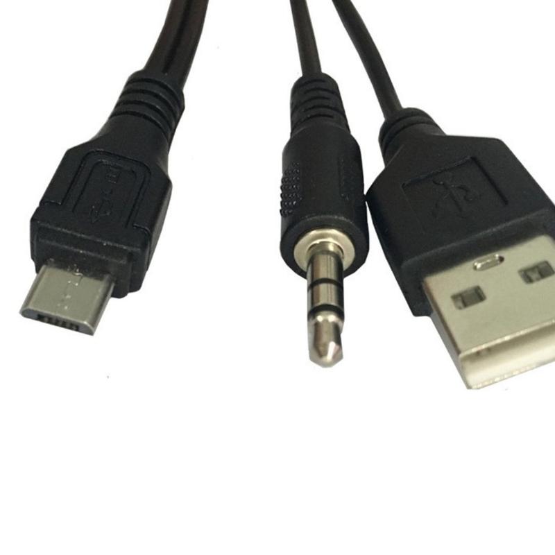 Кабель MicroUSB 5Pin на 3.5мм Auxes с питанием от USB для самых умных динамиков и мобильных устройств