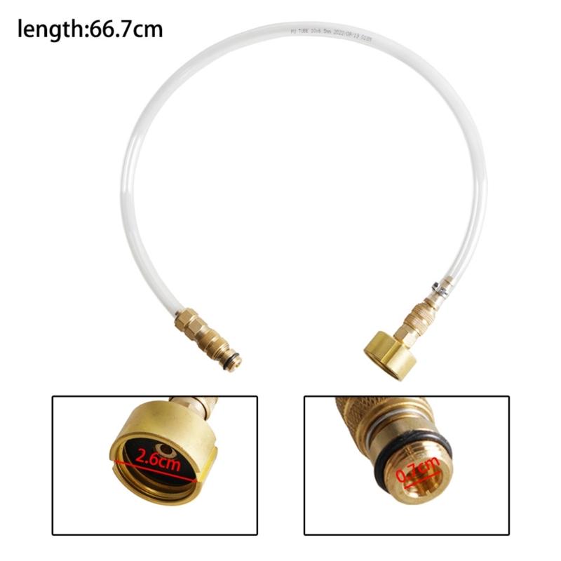 Oil Filler Hose Bridge Tube Kit Steering Hydraulic Fluid Ship Yacht Parts Boat Bleed Hose Filler Tube Marine Accessories