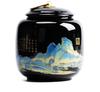 Exquisite Ceramics Tea Caddy Travel Tea Bag Storage Box Household Oolong Tieguanyin Sealed Jar Coffee Canister Spice Organizer