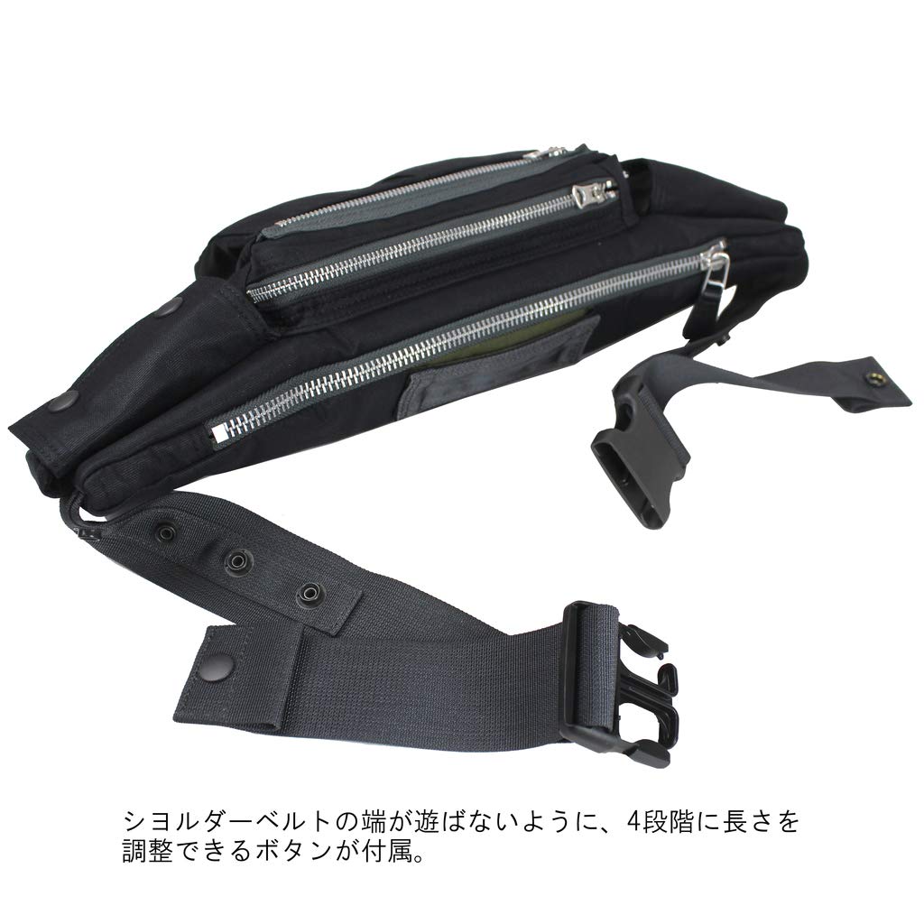 PORTER Flying Ace FLYING ACE Waist Bag [Porter] 863-17935 Black/10