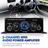 Car Audio Amplifier Mini 400W 12V HIFI Digital Stereo 2.0 Channel Audio Amplifier FM Amplificador Home Radio Cinema Sound System
