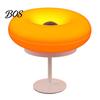 Wireless Donut Lamp RGB Wall Lamp, Rechargeable Touch Control Night Light with Remote, Multi Mode Strobe Dimmable Color Changing Bedside Decor