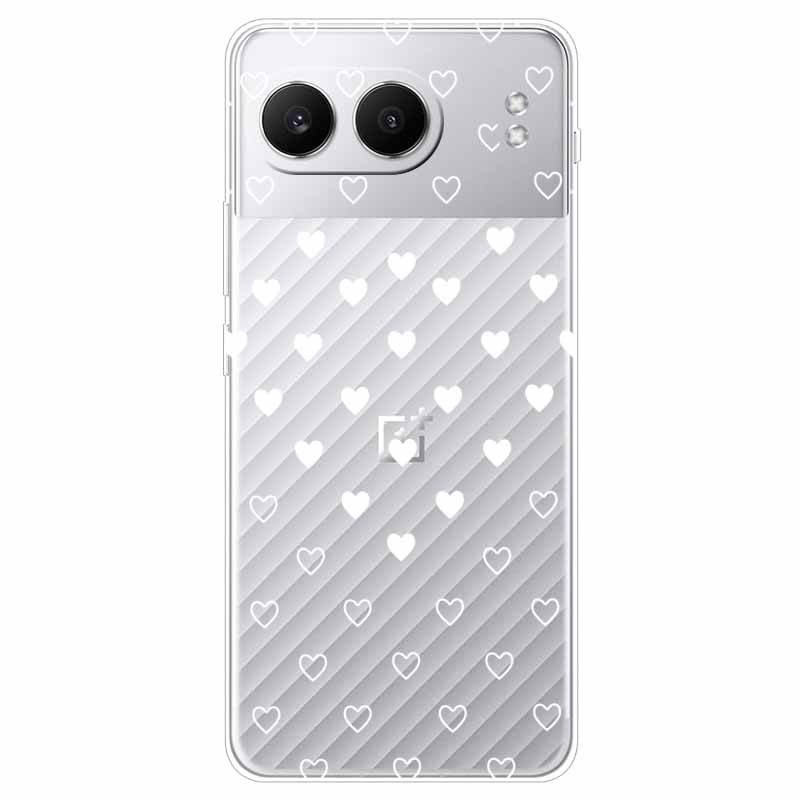 Чехол для Oneplus Nord 4 6,74'' Цветы Прозрачный ТПУ Силикон Funda Capa для Oneplus Nord 4 Nord4 5G Мягкие Чехлы Сумки