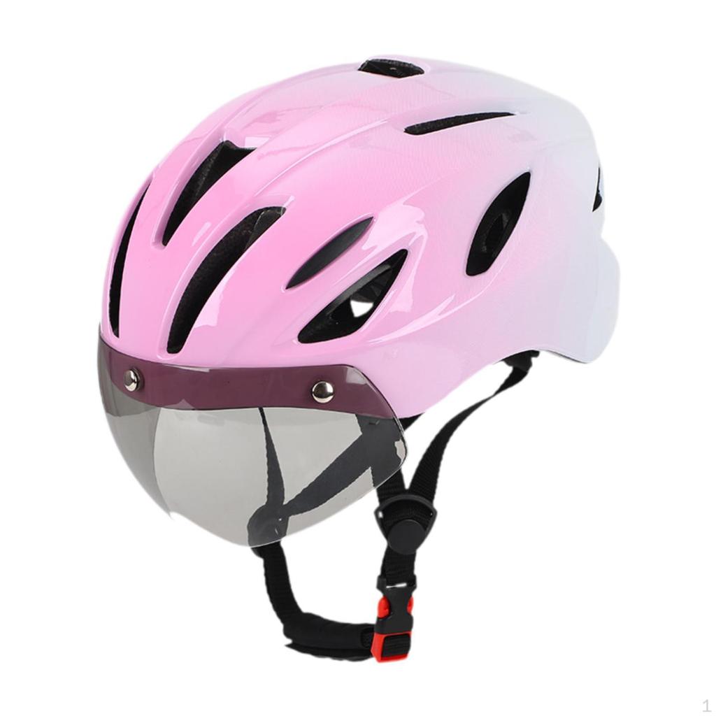 Bike Helmet Bicycle Cap with Visor for Outdoor Activities Mountain Biking