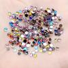 200 шт. красивые 3 мм смешанные полукруглые стразы для ногтей «сделай сам», декоративные аксессуары для изготовления ювелирных изделий