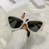 New Fashion Cat Eye Sunglasses Female Luxury Brand Designer Sun Glasses for Women Travelling Sun Shades Glasse Y2k Gafas De Sol