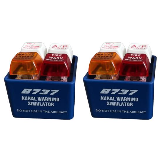 1/2 шт. Брелок Crew Alert Симулятор предупреждающего звука EGPWS с фонариком Реалистичный авиационный дизайн Инструмент для снятия стресса