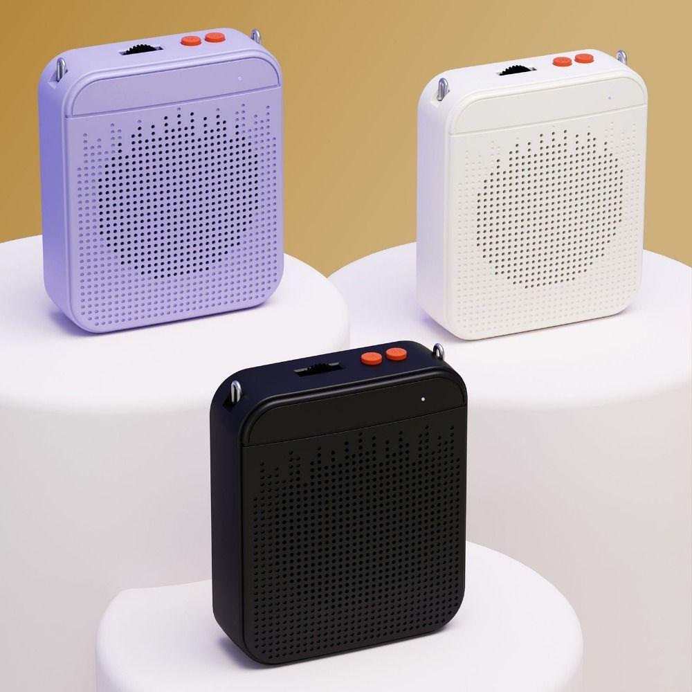 K5 Classroom Sound Speaker FM Radio Bluetooth Speaker Audio Enhancer Sound Amplifier Travel