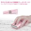 ELECOM Portable Mouse Bluetooth 3 Button Quiet Click Noise Reduction Mobile Rechargeable CAPCLIP Pink 95% M-CC2BRSPN-G