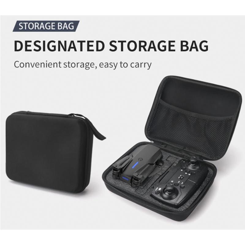 Новый радиоуправляемый дрон с двойной камерой 4K HD, складным квадрокоптером FPV с Wi-Fi и 4 батареями