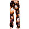 Women's Casual Loose Fit Halloween Printed Pants for Party and Everyday Wear