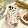 Красивый бабочка-бант подходит для чехла на телефон 17pm, силиконового iPhone16Pro, имитации стекла Apple 17/15, женская простота