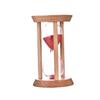 Stable Connection Wooden Hourglass Wooden Round Hourglass Timers Durable   Kids Gift