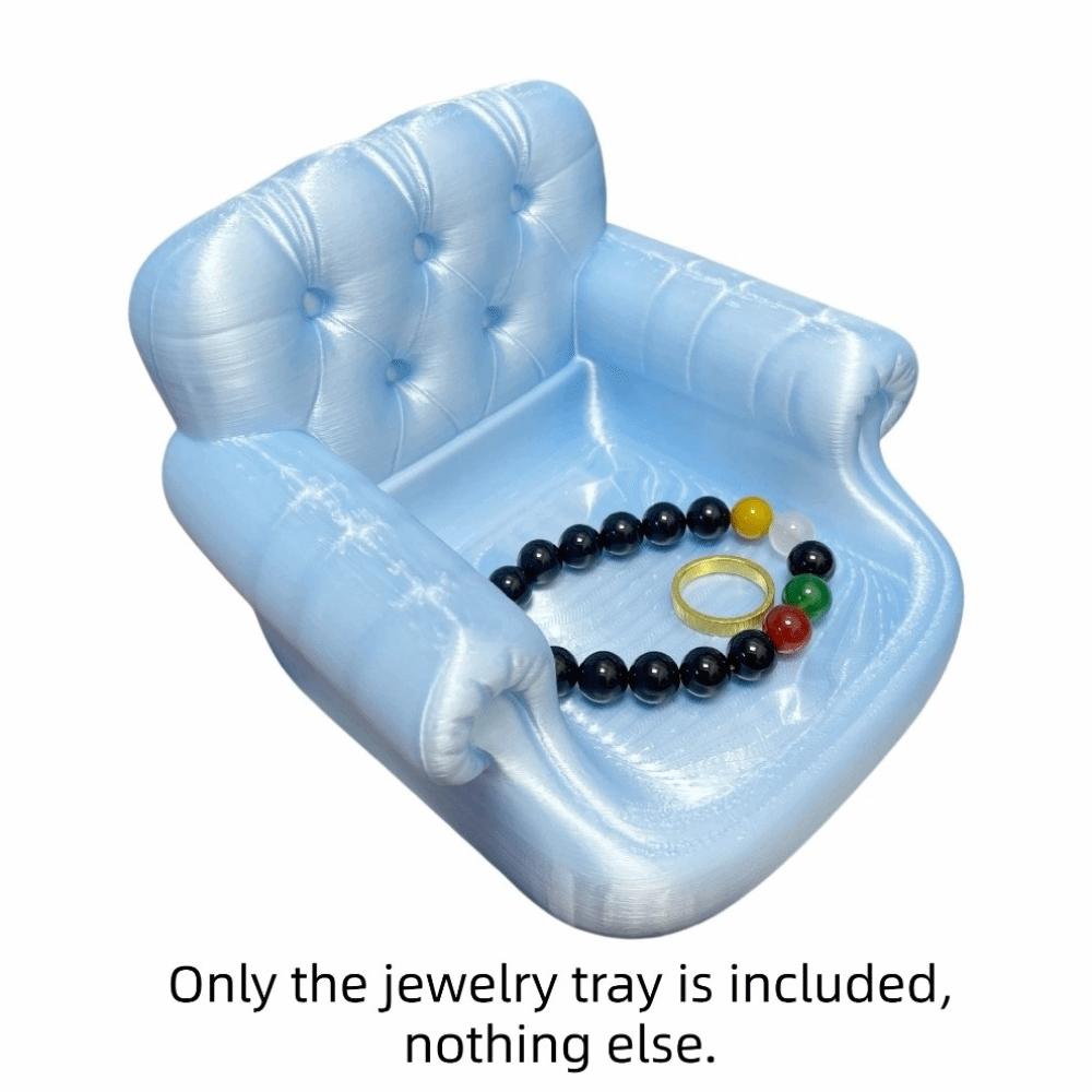 Decorative Bow 3D Printed Jewelry Tray Sweet Shell Shape Jewelry Tray  Home Ornaments