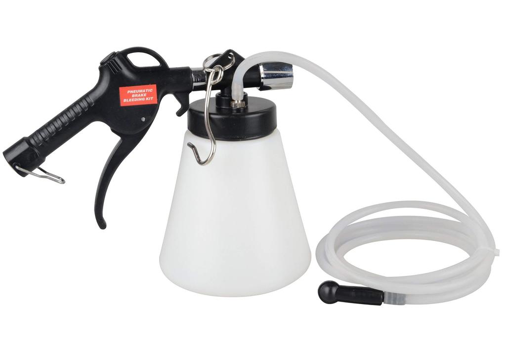 DAYUAN Пневматический инструмент для прокачки тормозной жидкости с 4 адаптерами для главного цилиндра 90-120 фунтов на кв. дюйм. …