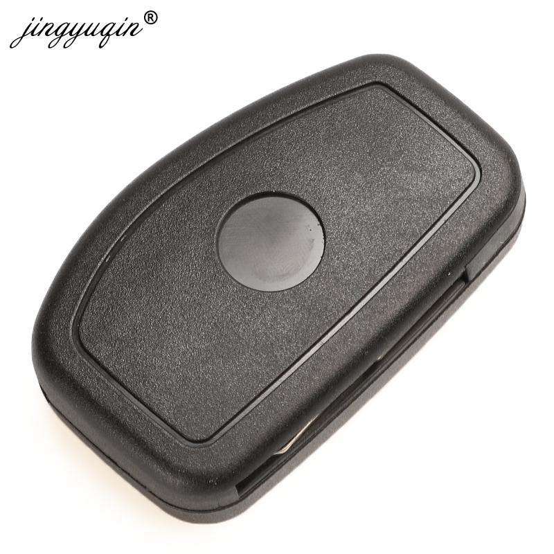 Jingyuqin 10 шт. VAC102 Ne72 Модифицированный корпус ключа для Renault Dacia Modus Logan Clio Espace Nissan 2/3-кнопочный складной корпус пульта ДУ