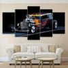 Hod Rod 5 Piece Wall Art Canvas Print HD Modern Posters Paintings Oil Painting Living Room Home Decor Pictures