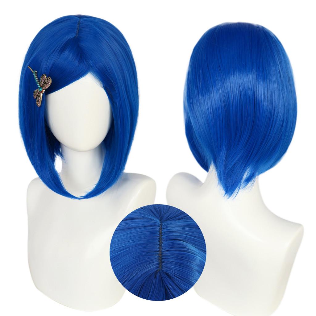 Coraline The Secret Door Cosplay Wig With Mechanism Craft For Role Play And Costume Occasions