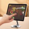 Stable & Portable Aluminum Phone Holder with 360° Rotating Base Perfect for Video Viewing Gaming & Recipe Checking Gift