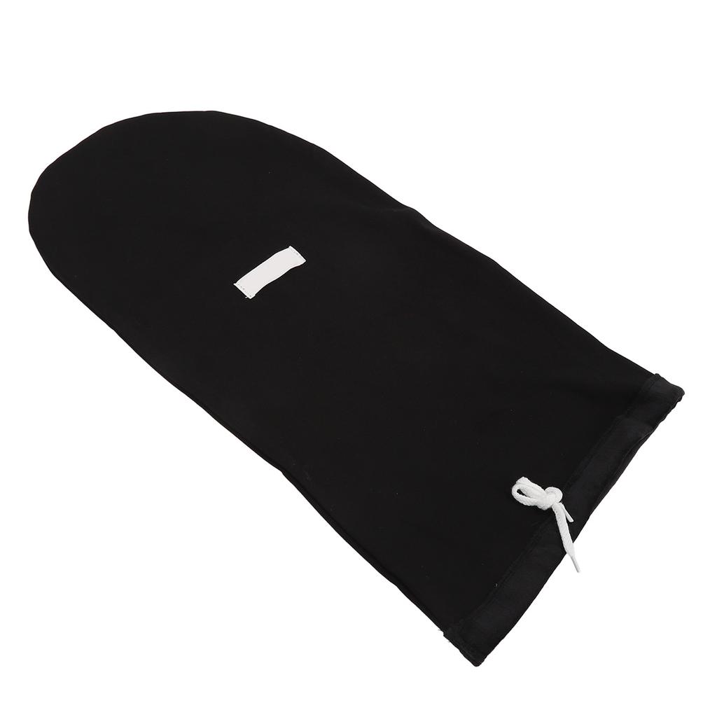 Cast Sock with Straps Black Cotton Fleece Cast Toe Cover Warmer for Rehabilitation After Fracture