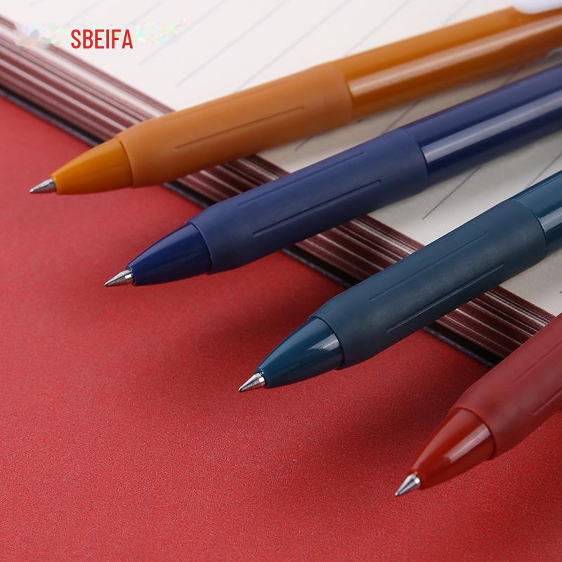 Гелевая ручка Beifa Retro Color быстросохнущая 0,5 мм пулевидный наконечник - в китайском стиле для студентов
