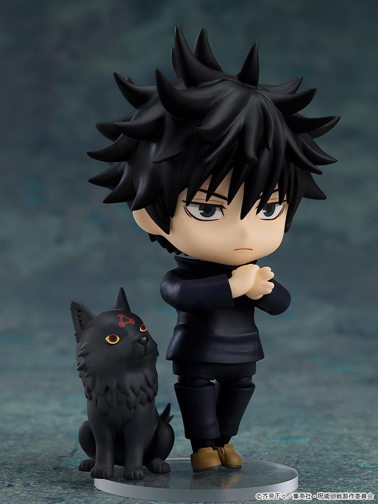 Good Smile Company TV Anime Nendoroid Megumi Fushiguro Plastic Painted Movable Figure Includes dedicated base Approximately 100mm tall "Jujutsu