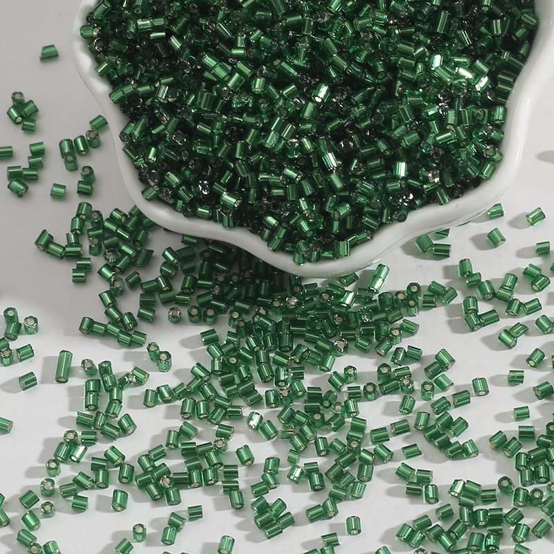 300/700 шт. Чешские цилиндрические стеклянные бисерные бусины-трубочки, европейский посевной бисер, свободные бусины для изготовления ювелирных изделий своими руками