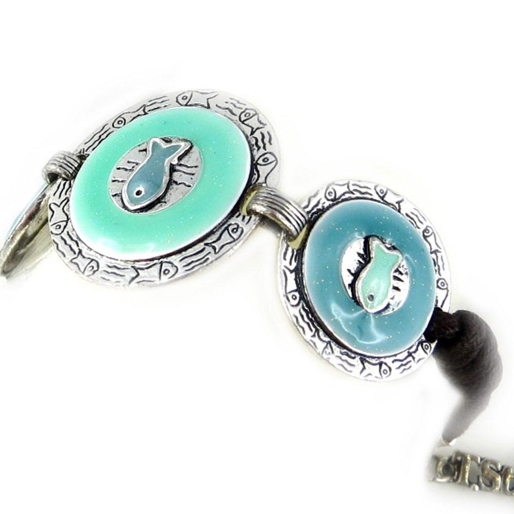 Les Trésors De Lily [D9667] — Дизайнерский браслет «Таласса», синий