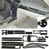 5D Carbon Fiber Pattern Interior DIY Decals Trim For Mercedes Benz Class E W212