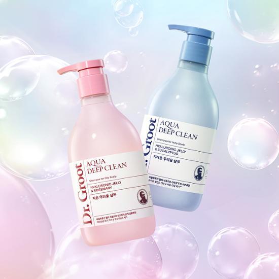Dr. Groot Aqua Deep Clean Hair Loss Symptom Relief Shampoo 330ml+100ml (Oily Scalp/Itchy Scalp)