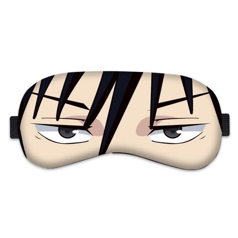 Jujutsu Kaisen Принт Блэкаут Маска для сна на глаза Накладки на глаза