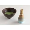 Tea Ceremony Utensils: Chasen, Chasen Stand, Straightener, Chasen Rest, Made in Japan, Blue, Ceramic