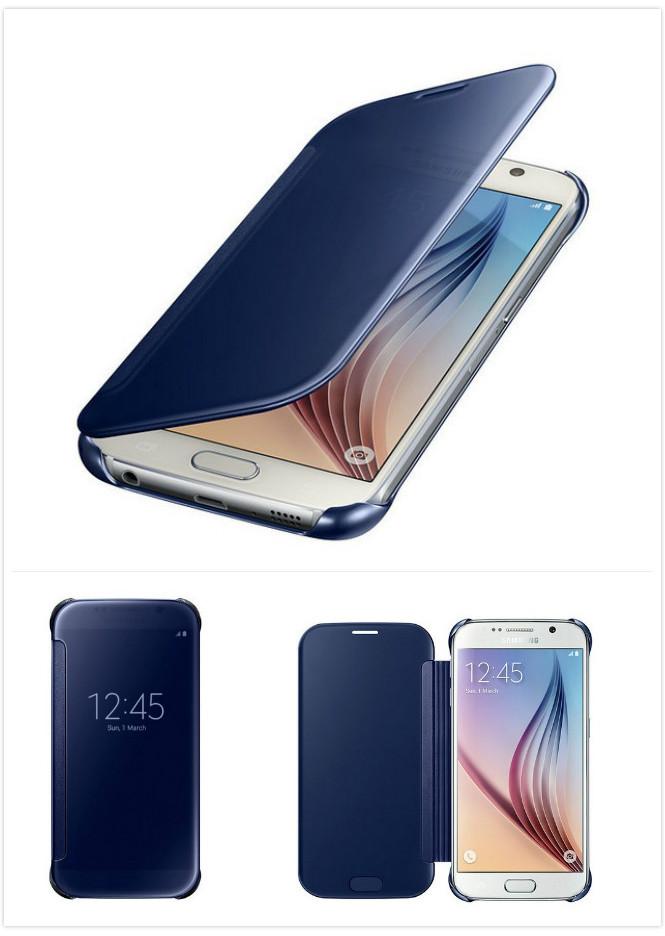 Зеркальная 3D вертикальная подставка, чехол-книжка для телефона Samsung S8/s8 Plus