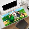 BBooba Cartoon Mouse Pad Nonslip Rubber Computer Mat Gamer Balance Decoracion Deskmat Laptop Office Large