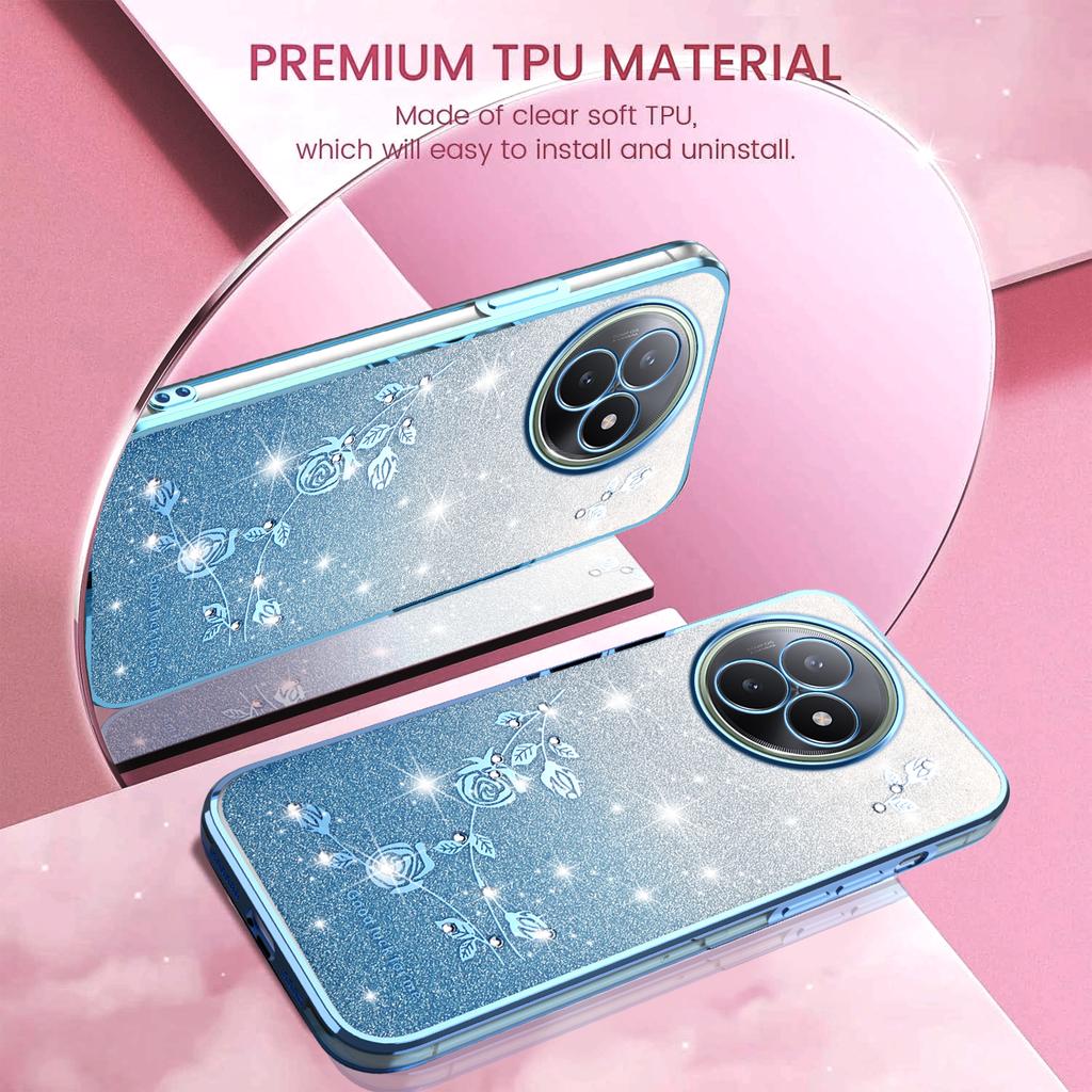 For Xiaomi Redmi K80 Ultra 5G Case Flower TPU Flexible Gradient Phone Cover