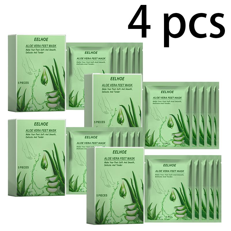 EELHOE Маска для ног с алоэ вера увлажняющая гидратация омоложение увлажнение кожи очищение уход за ногами маска для ног паста