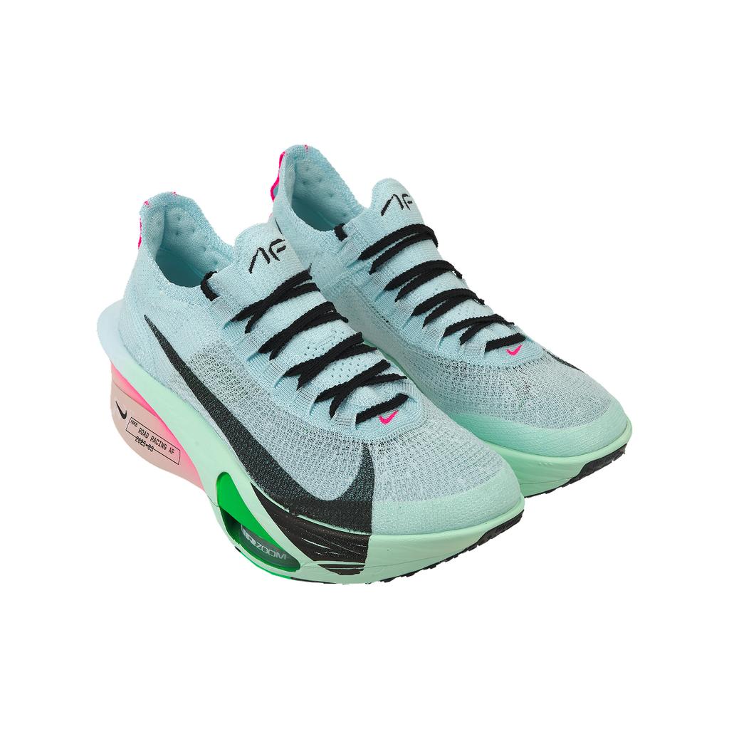 Nike Кроссовки мужские Air Zoom Alphafly NEXT% 3 Glacier Blue Mint Foam Зеленый-Шок Черный FD8311-400